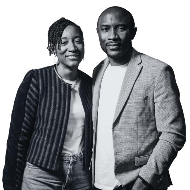 Couple Pasteur principal Cyrille Sofack et Mélodie